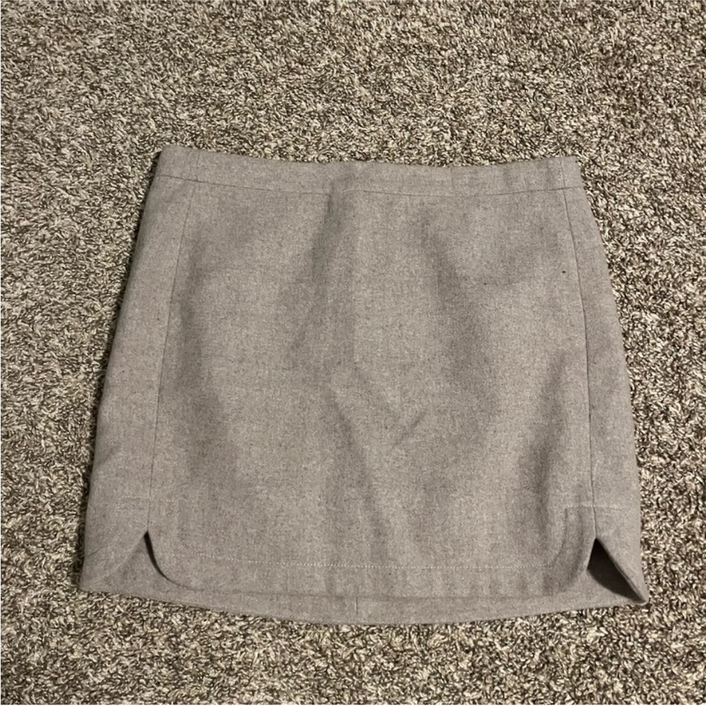 JCrew Wool blend skirt